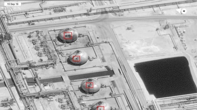 Saudi Aramco’s Abqaiq oil processing facility