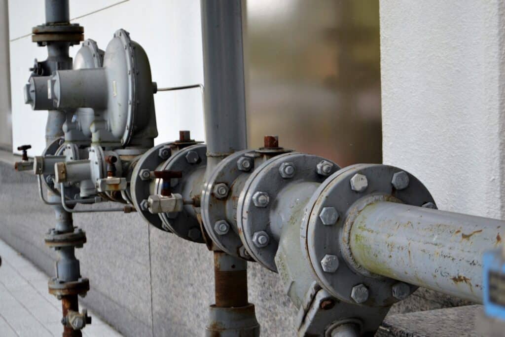 Steel pipe flanges