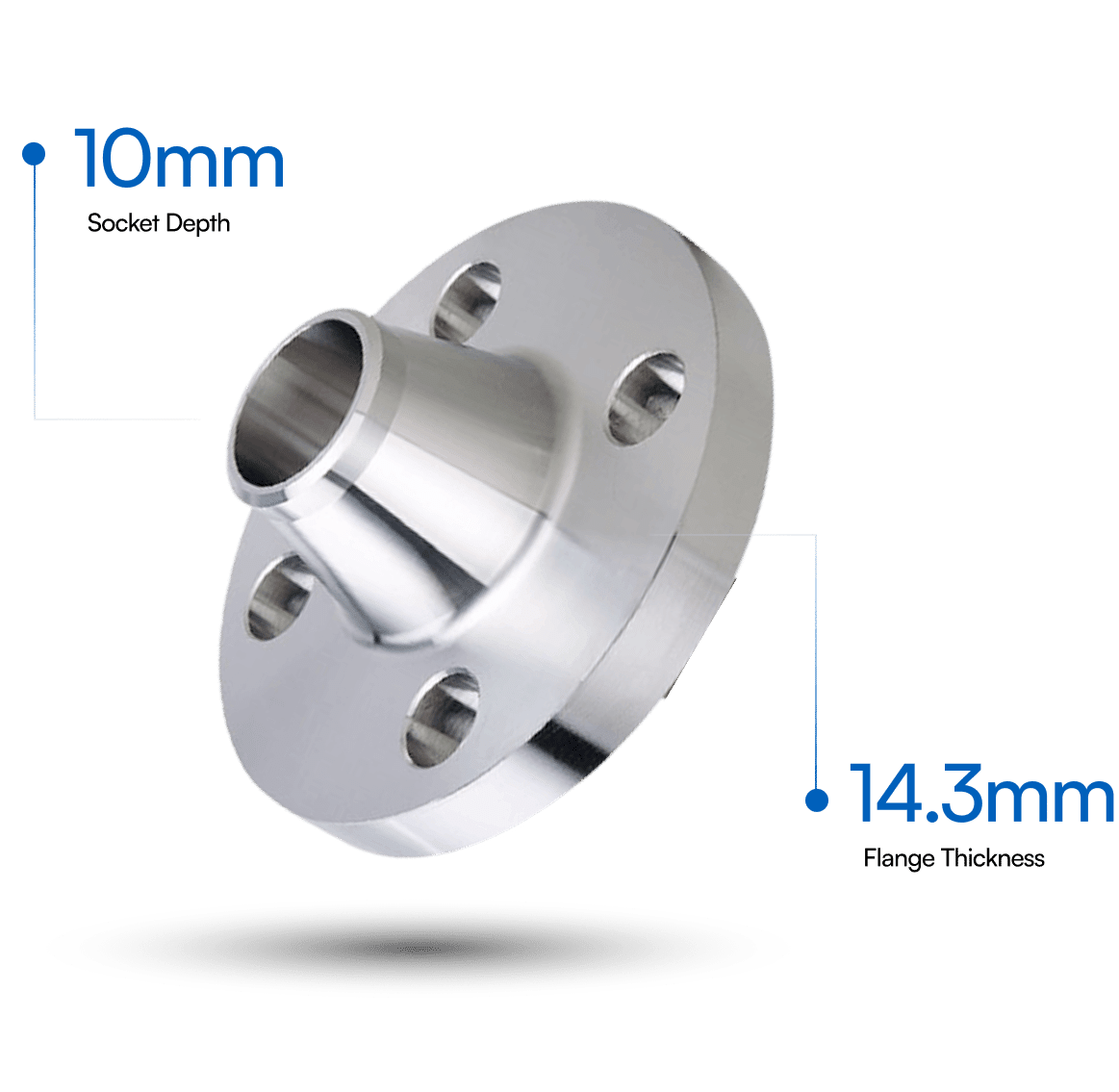 Flange dimension diagram